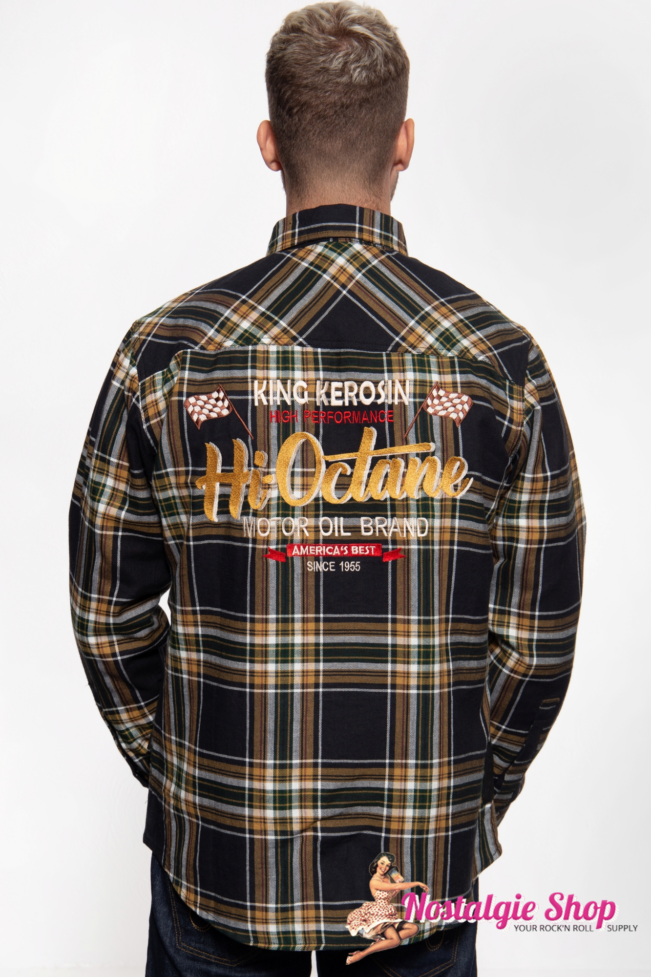 King Kerosin - Outdoor Funktionshemd/Jacke mit Softshell Innenfutter - Hi Octane