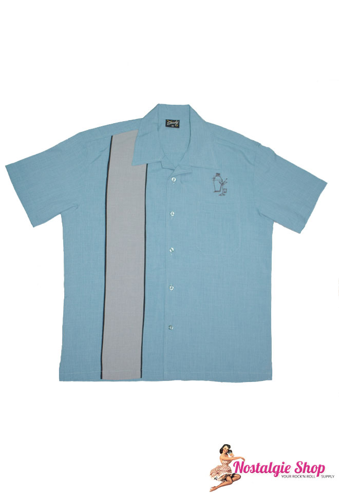 Bowling Shirt - Palm Springs Cocktail