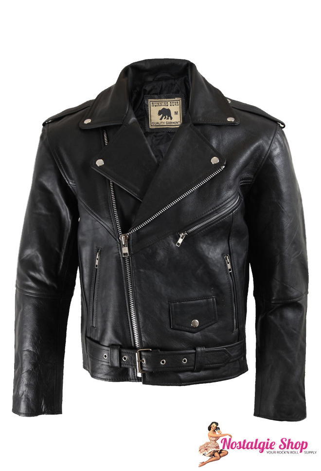 Marlon Brando - Lederjacke -bestes Leder