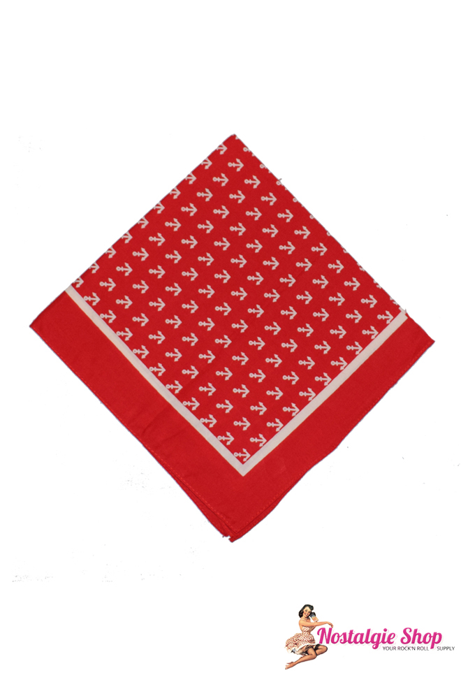 Bandana - Anker rot