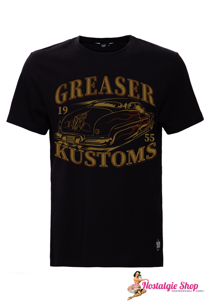 King Kerosin - Greaser Kustoms T-Shirt