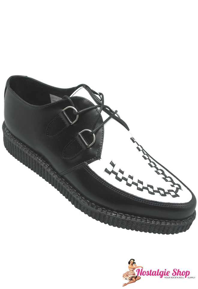 Boots & Braces Rockabilly Creeper - two tone Teddyboy