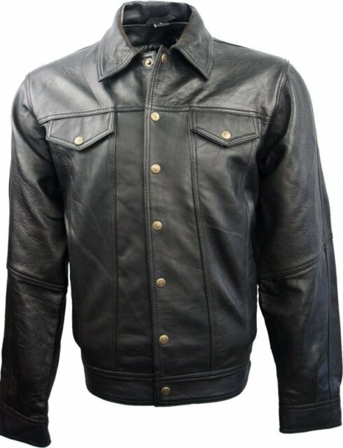 Sommer Flieger Lederjacke schwarz