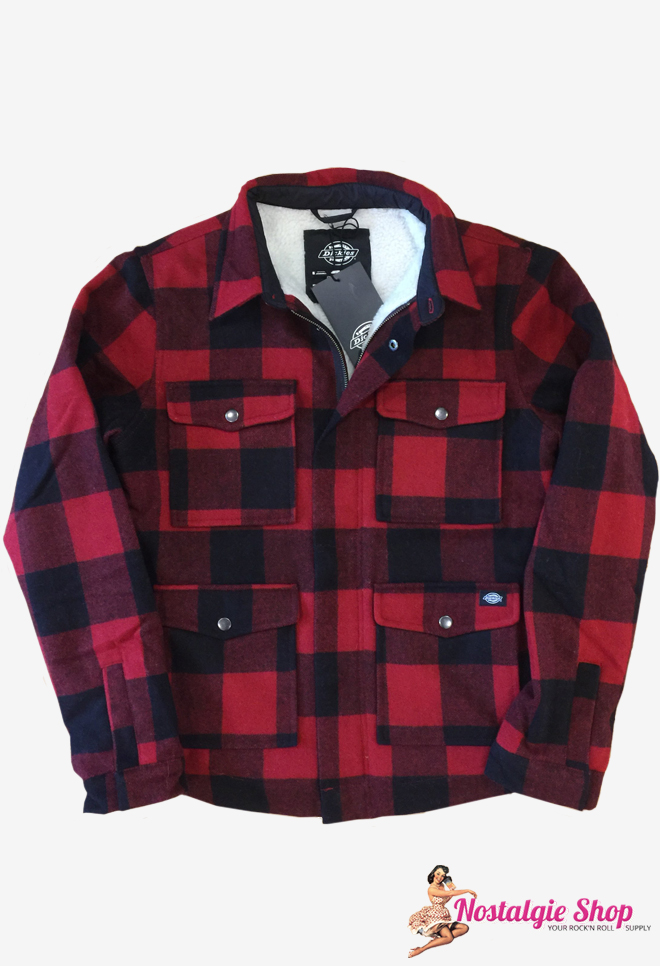 Bloomsberg Winterjacke Holzfäller Wolle