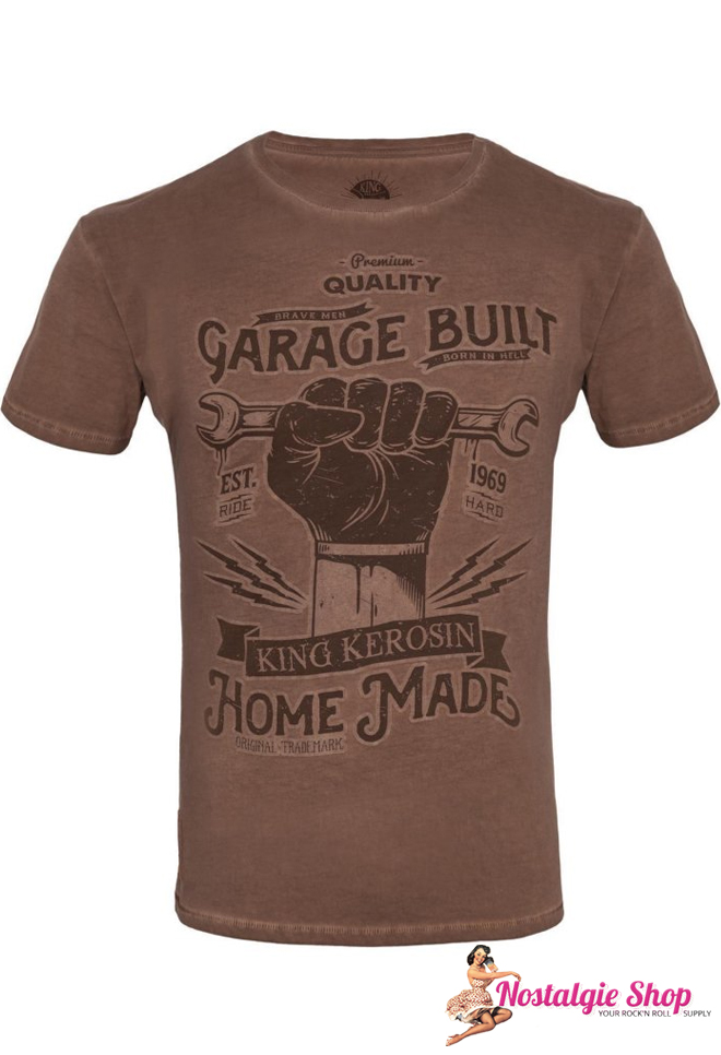 King Kerosin - Garage Build - Premium T-Shirt