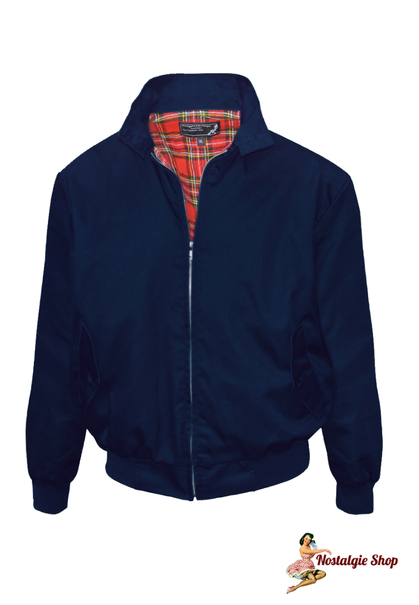 Harrington Jacke - dunkelblau