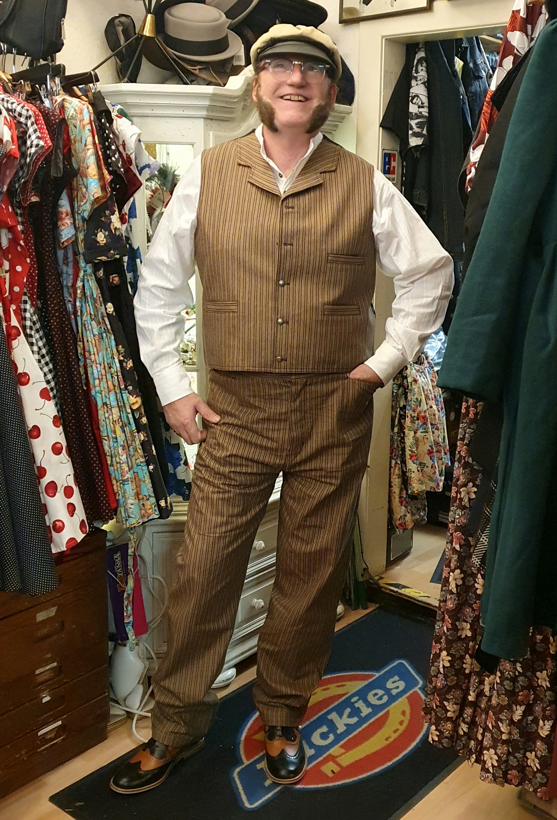 Stars and Stripes - Authentic old-style vest Earl