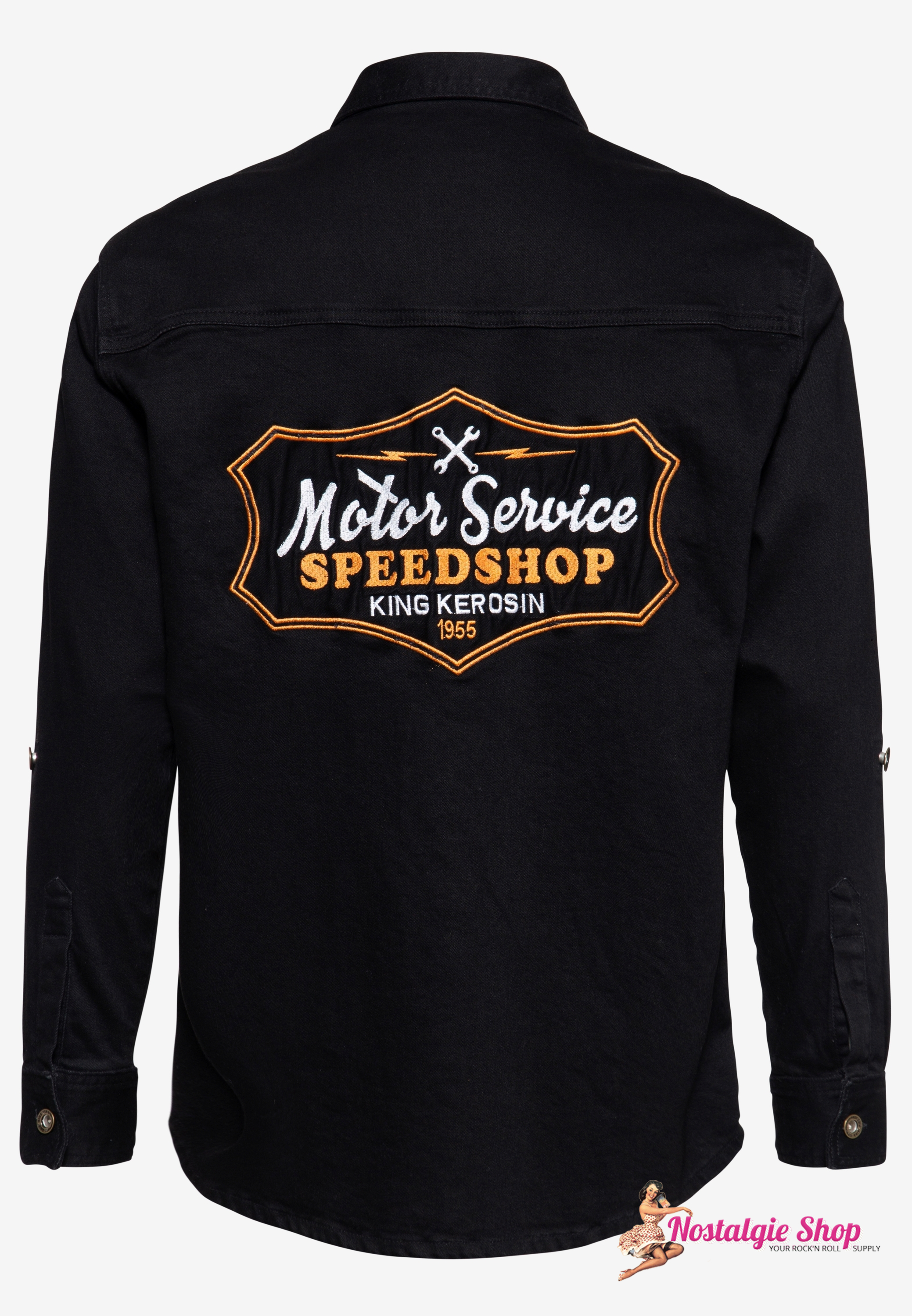 King Kerosin - Workwear Hemd - Motor Service Speedshop