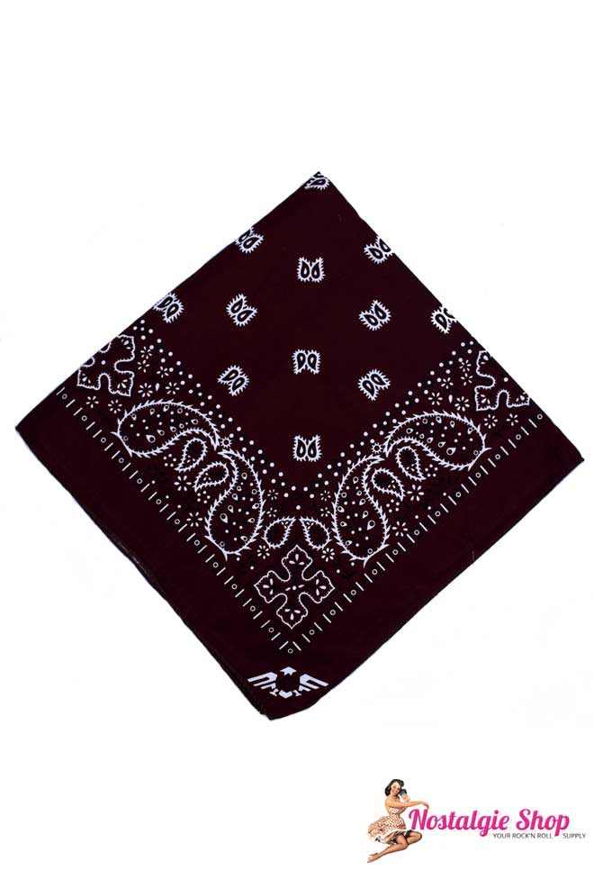 Bandana - Dunkelbraun