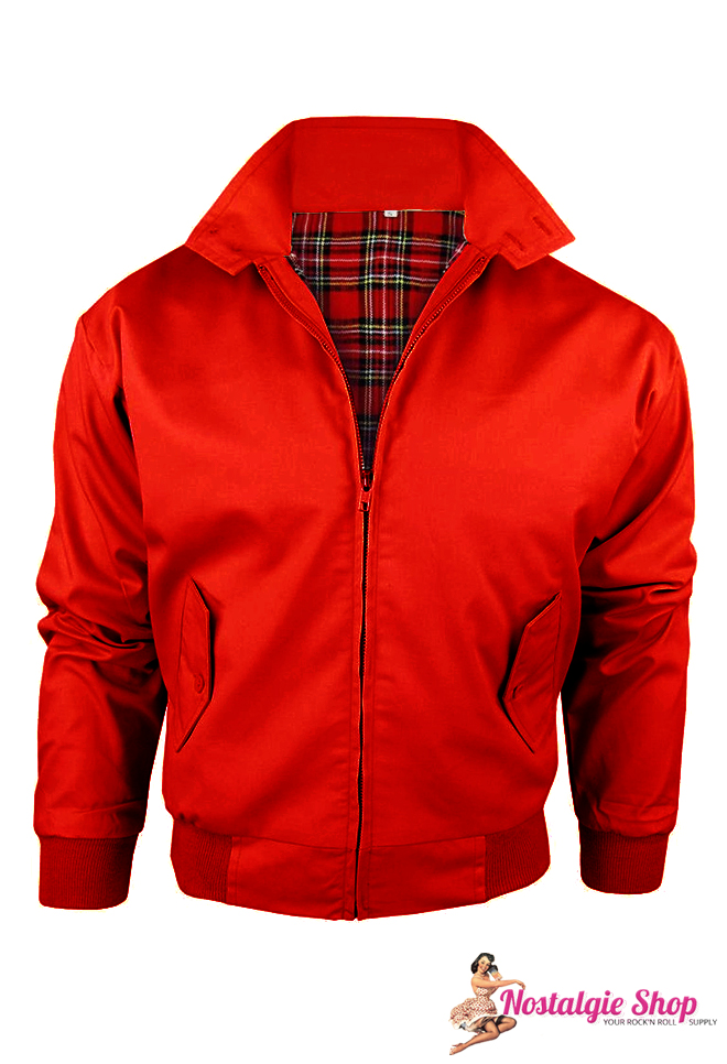 Harrington Jacke - James Dean rot