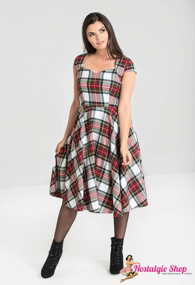 Hell Bunny Aberdeen Swingkleid - nur noch in S -