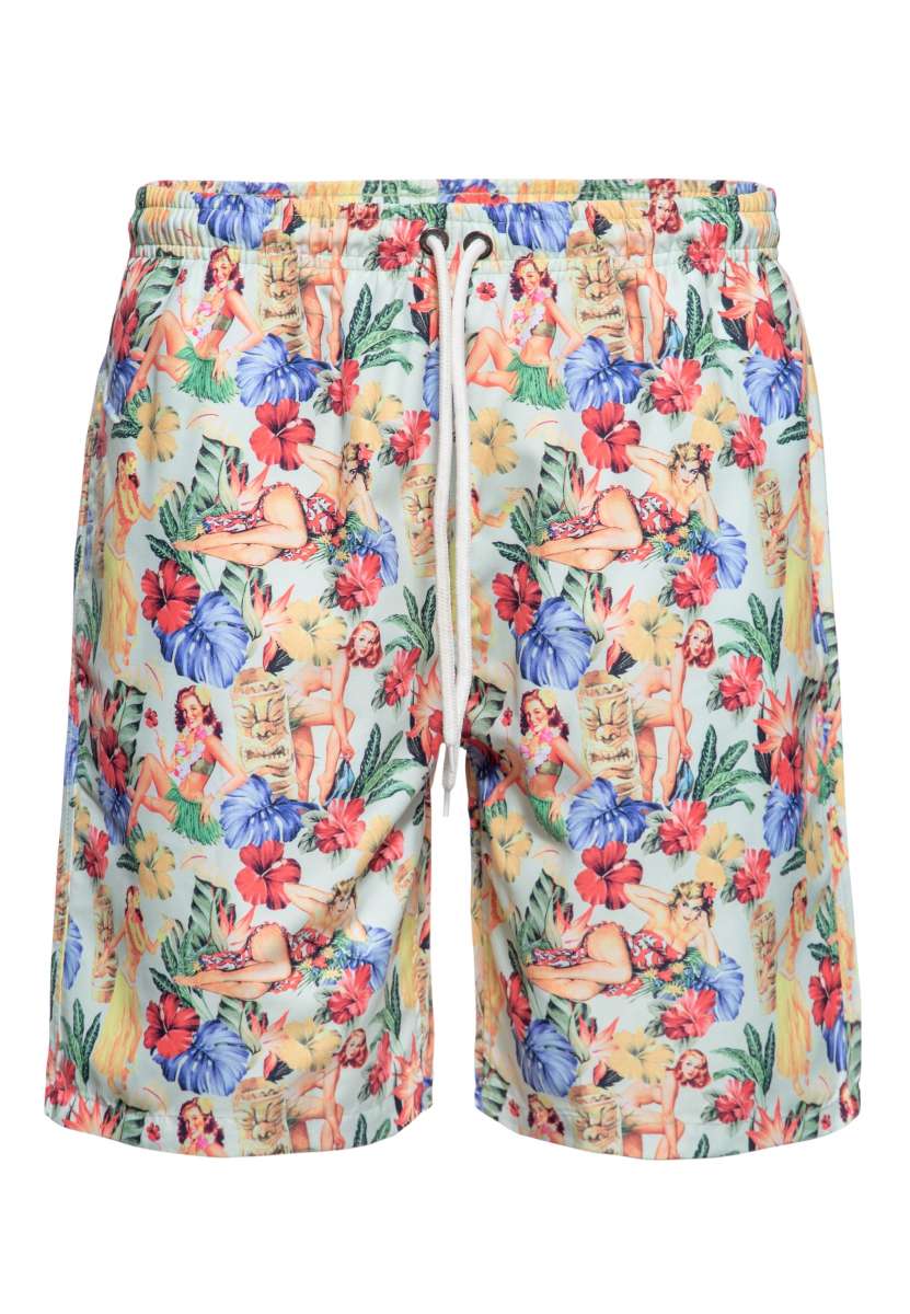 King Kerosin - Flower Bathshorts